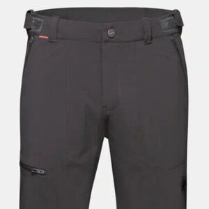 $89! NWT Men's Mammut Runbold Shorts - Phantom Grey - Size 32